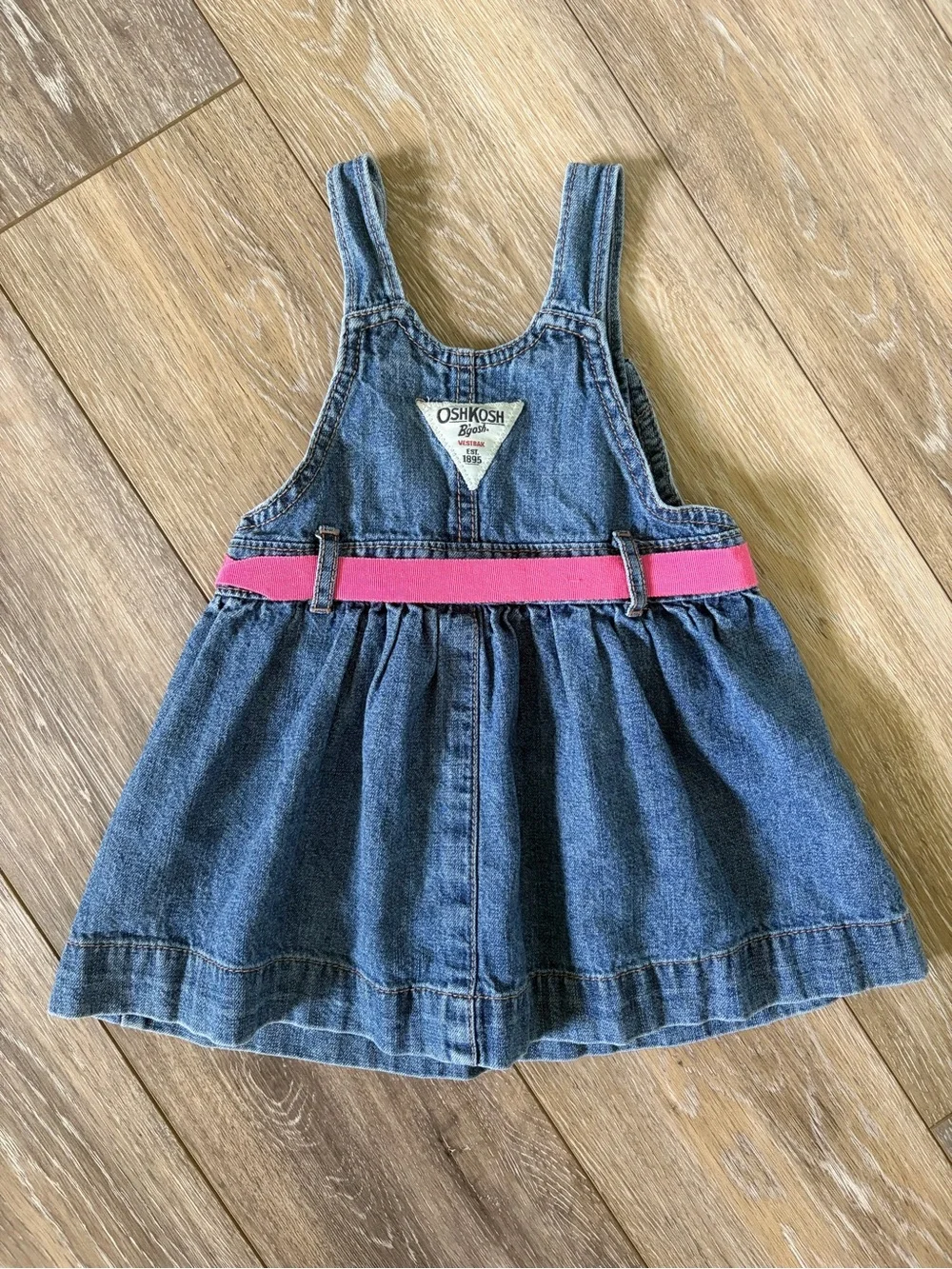 OshKosh B'gosh Denim Overall Jumper Dress
